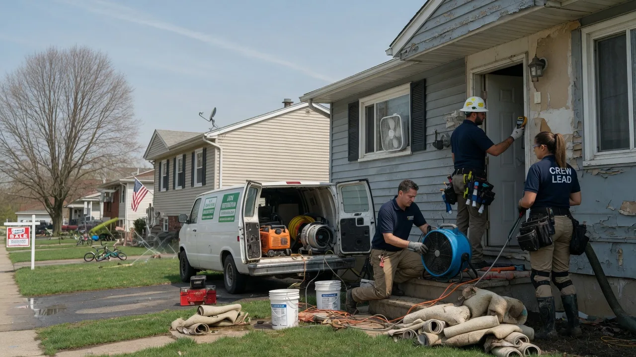 Flood Cleanup in Allport, PA near me