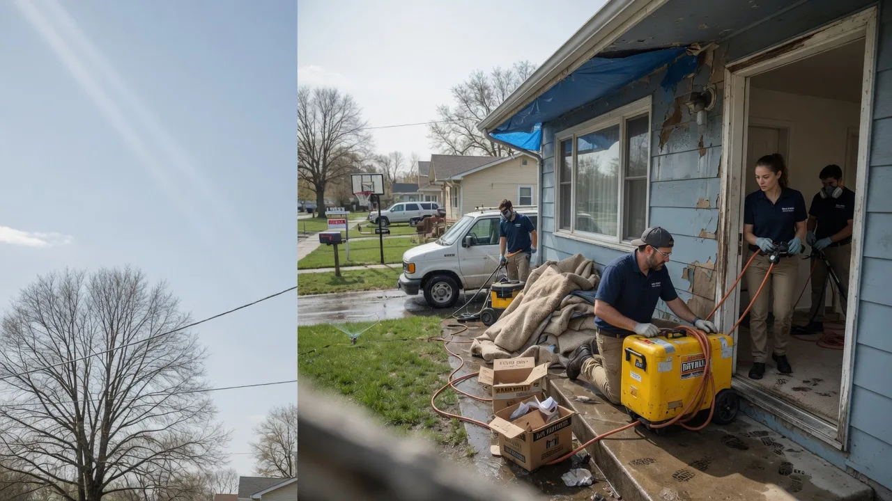 Basement Flood Cleanup in Allport, PA near me